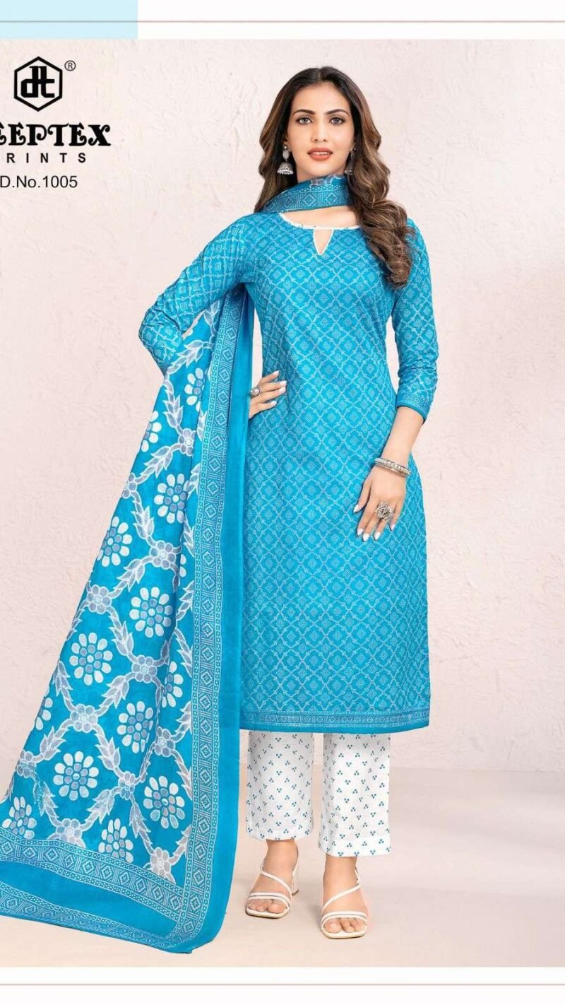 DEEPTEX Aaliza Vol 10 Premium Printed Dress Material