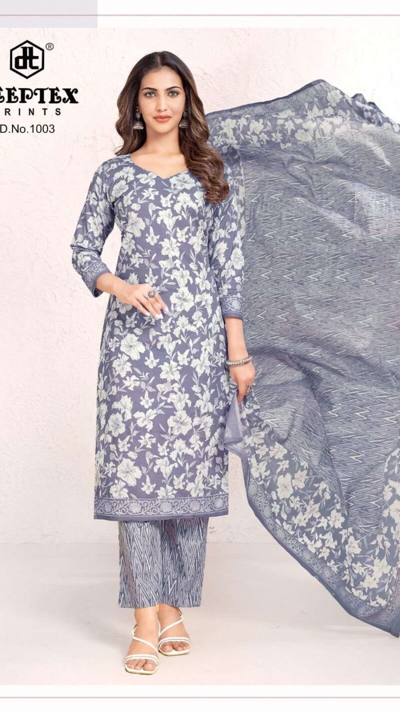 DEEPTEX Aaliza Vol 10 Premium Printed Dress Material