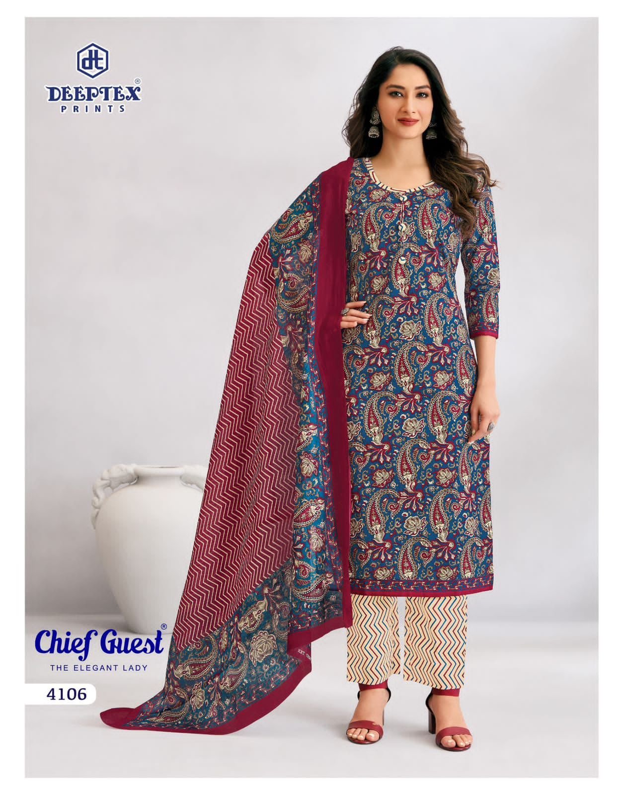 DEEPTEX PRINTS CHIEF GUEST VOL-41 Dress Material
