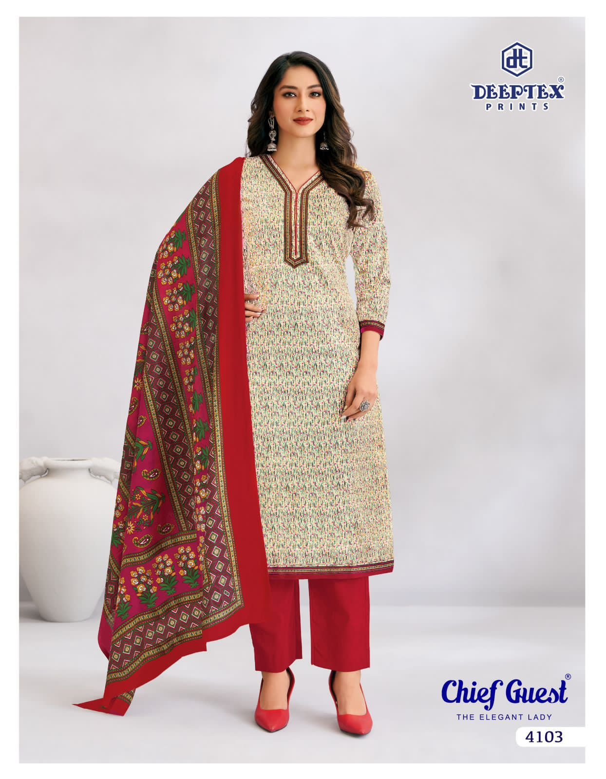 DEEPTEX PRINTS CHIEF GUEST VOL-41 Dress Material