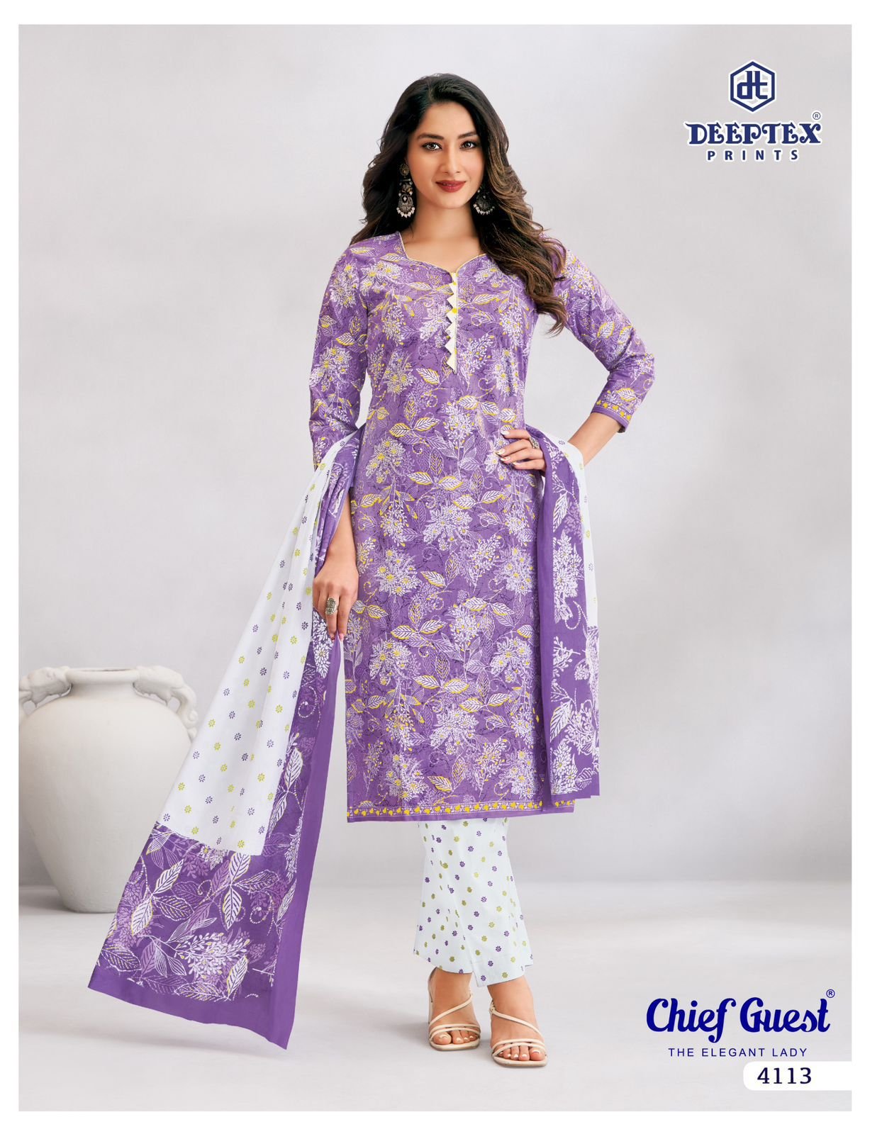 DEEPTEX PRINTS CHIEF GUEST VOL-41 Dress Material