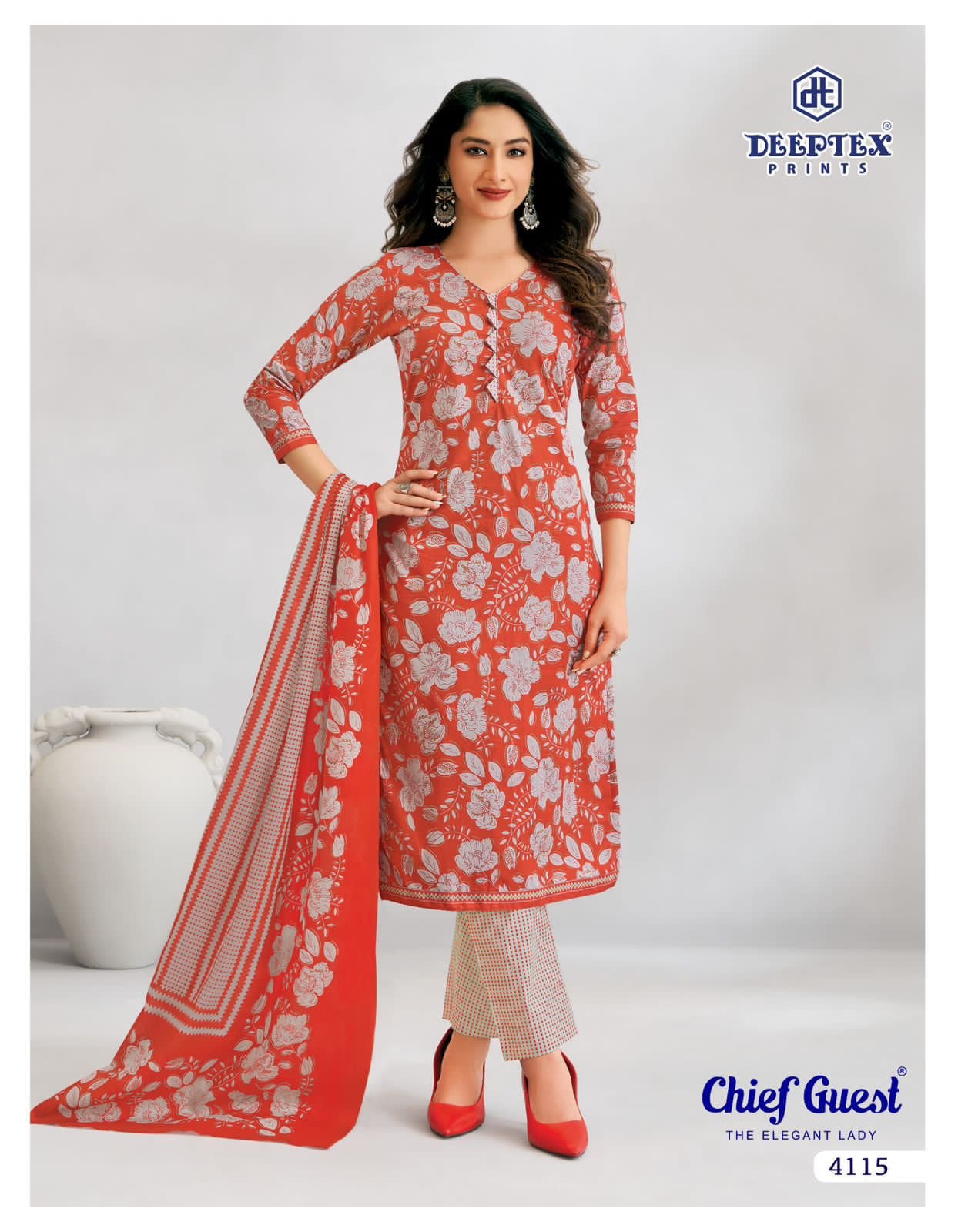 DEEPTEX PRINTS CHIEF GUEST VOL-41 Dress Material
