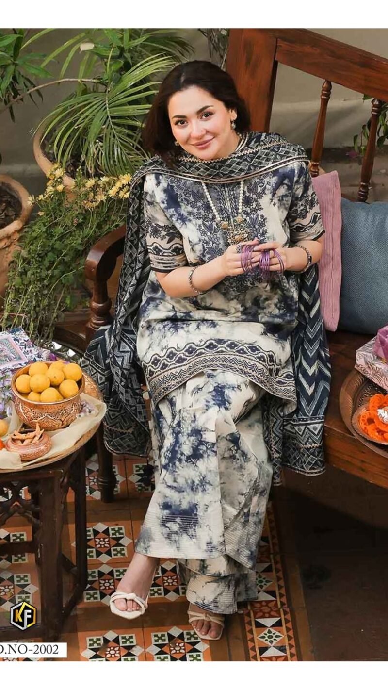 KEVAL ELAYA VOL-2 Heavy Cotton Print Suit by KEVAL FAB