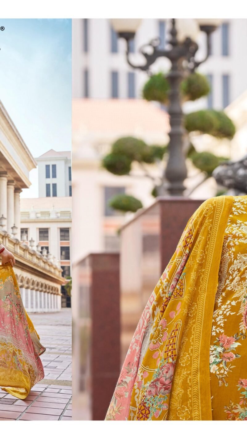 MAHIRA VOL-6 Heavy Self Embroidery Cotton Suit