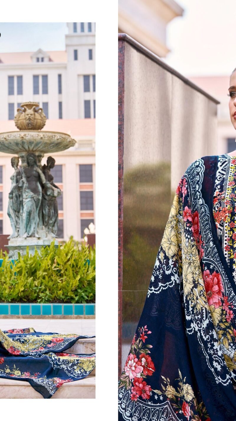 MAHIRA VOL-6 Heavy Self Embroidery Cotton Suit