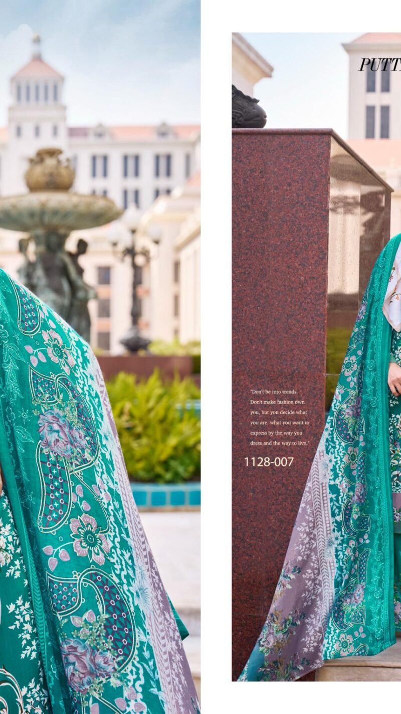 MAHIRA VOL-6 Heavy Self Embroidery Cotton Suit