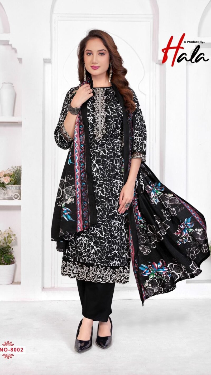 SUPERSTAR VOL-08 Heavy Embroidery Cotton Suit