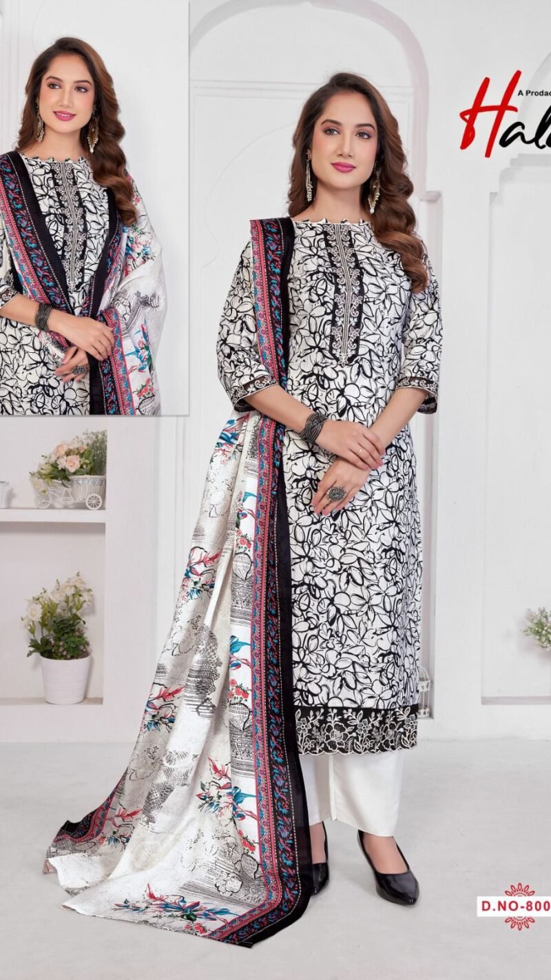 SUPERSTAR VOL-08 Heavy Embroidery Cotton Suit