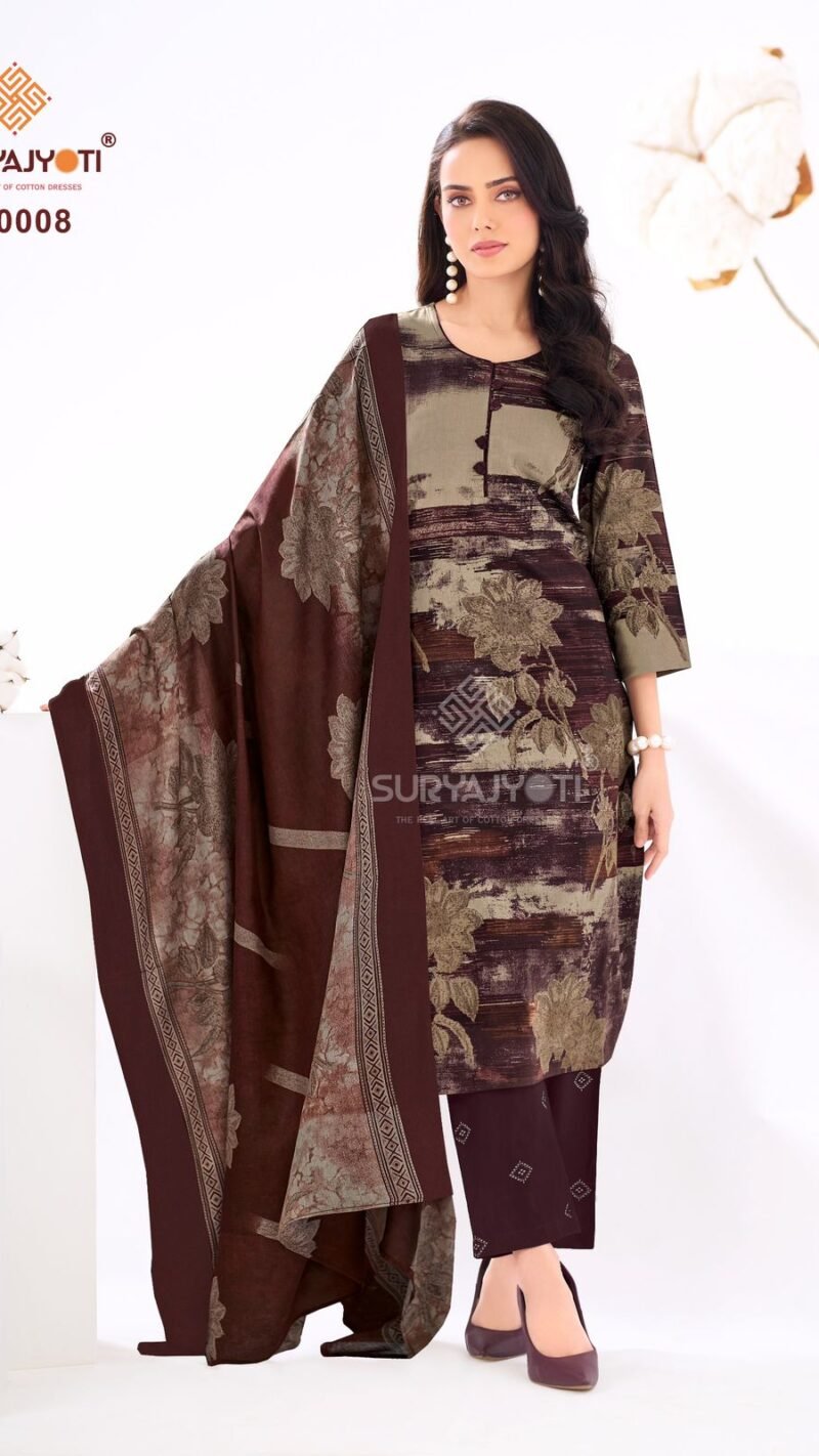 Suryajyoti Trendy Cotton Vol-70 Dress Material Set