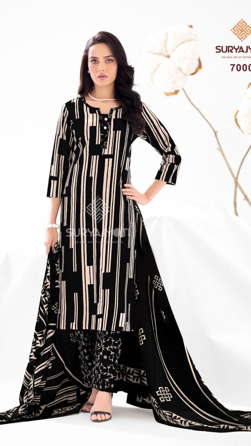 Suryajyoti Trendy Cotton Vol-70 Dress Material Set