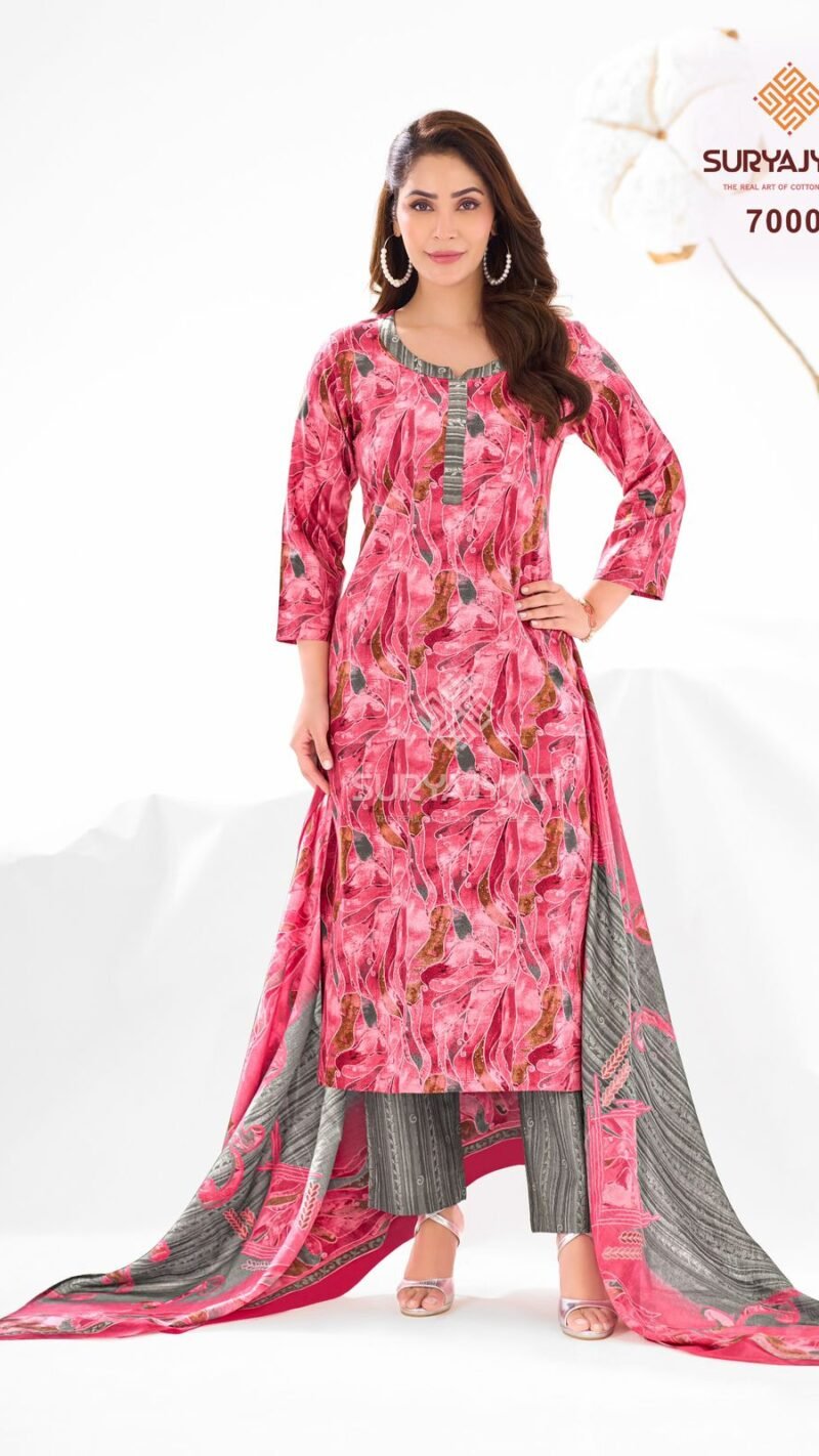 Suryajyoti Trendy Cotton Vol-70 Dress Material Set