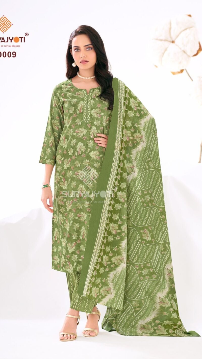 Suryajyoti Trendy Cotton Vol-70 Dress Material Set