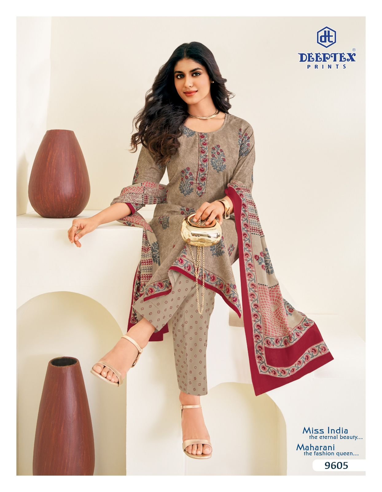Miss India Vol-96 Cotton Suit Catalogue Set