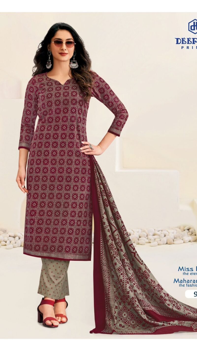 Miss India Vol-96 Cotton Suit Catalogue Set