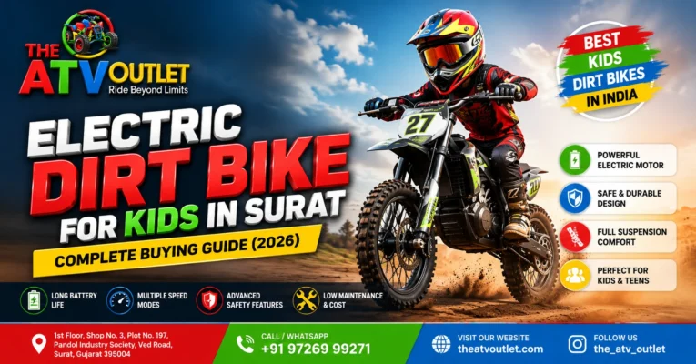 Electric Dirt Bike for Kids in Surat at The ATV Outlet