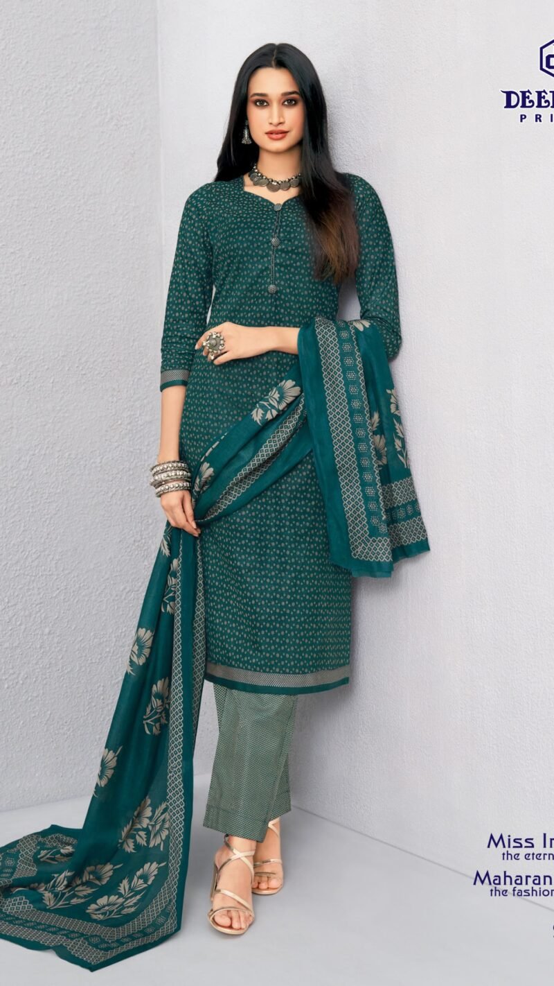 Deeptex Miss India Vol-99 wholesale cotton dress material 16 piece catalogue