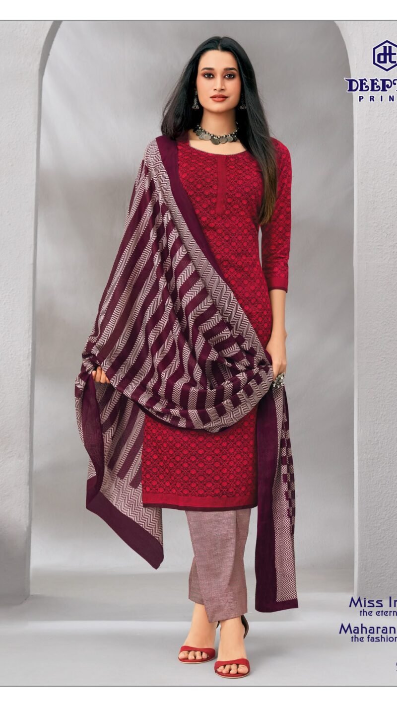 Deeptex Miss India Vol-99 wholesale cotton dress material 16 piece catalogue