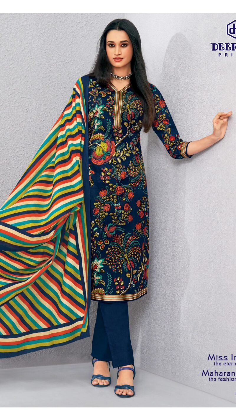 Deeptex Miss India Vol-99 wholesale cotton dress material 16 piece catalogue