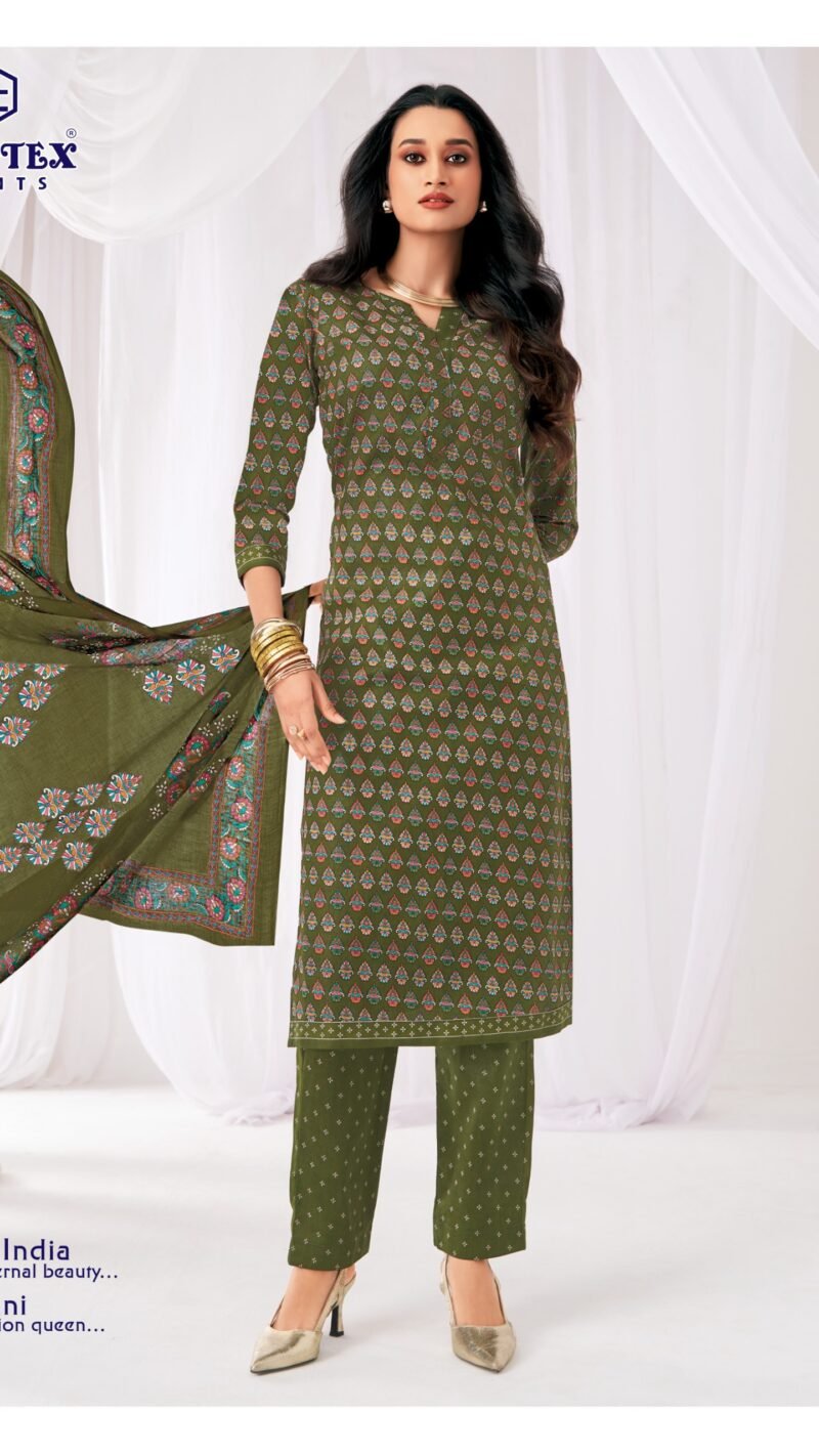 Deeptex Miss India Vol 100 cotton dress material catalogue by Deeptex Prints