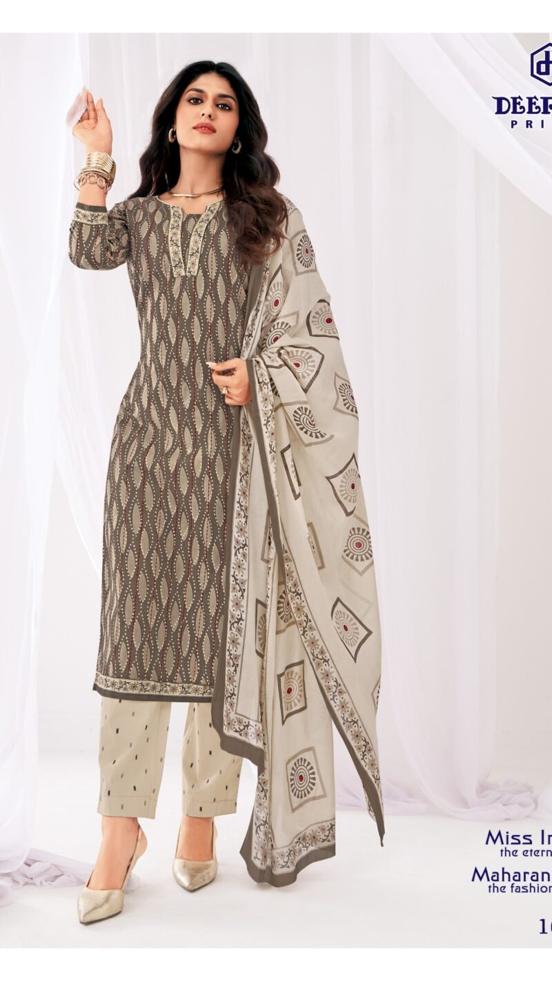 Deeptex Miss India Vol 100 cotton dress material catalogue by Deeptex Prints