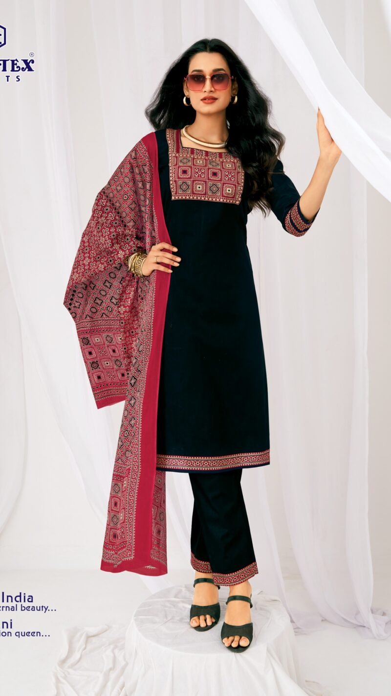Deeptex Miss India Vol 100 cotton dress material catalogue by Deeptex Prints